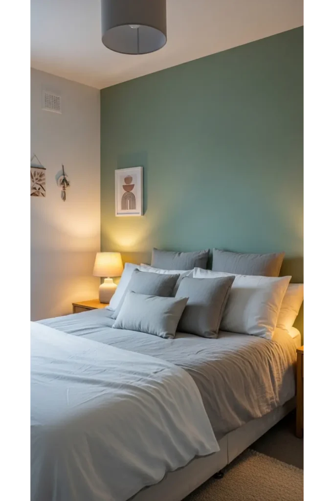 Soft Color Accent Wall