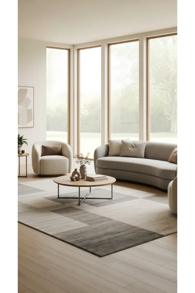 24+ Contemporary Living Room Ideas Modern Comfort 8 Soft Curves In Modern Furniture