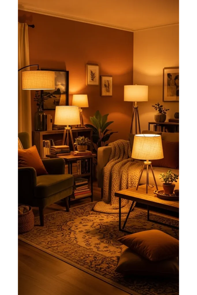 Soft Lighting Focused Room