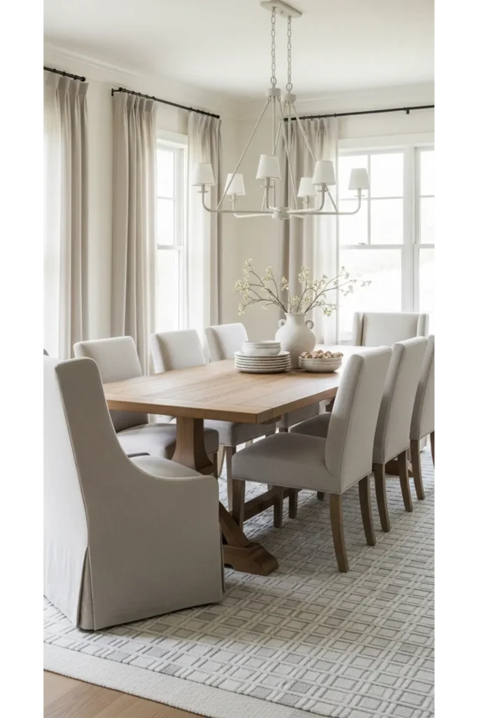 23 Elegant Dining Room Designs, Sophisticated Interiors 9 Soft Neutral Luxury