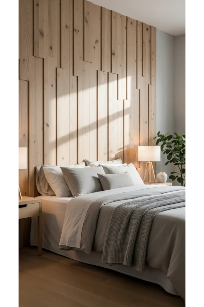 Japandi Bedroom 23 Calm Cozy Retreat Ideas 22 Soft Wall Paneling