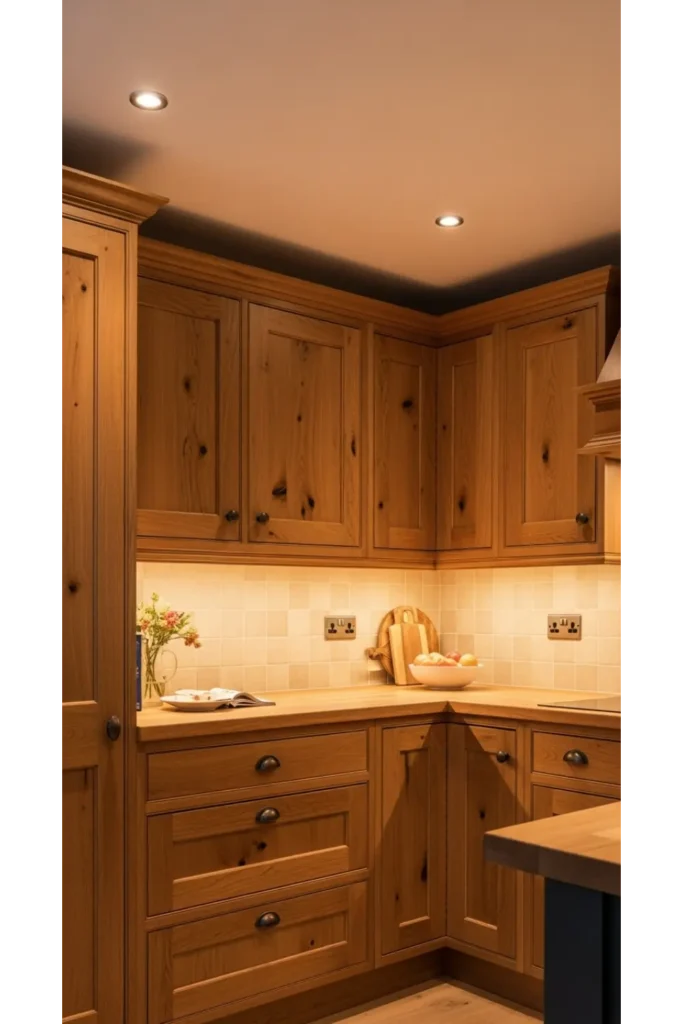 20 Earthy Kitchen Ideas For Natural And Warm Interiors 3 Solid Wood Cabinets With Visible Grain