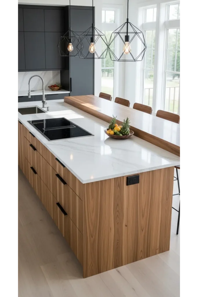 22 Modern Kitchen Design Ideas For Sleek Homes 10 Statement Kitchen Islands