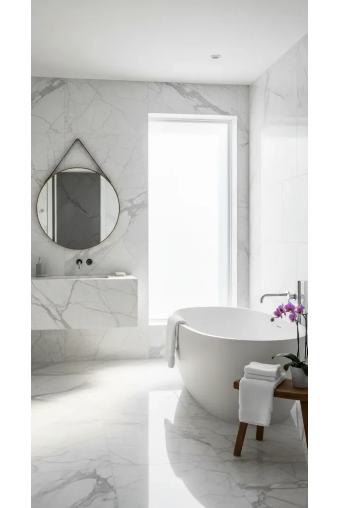 Statement Marble Slab Elegance