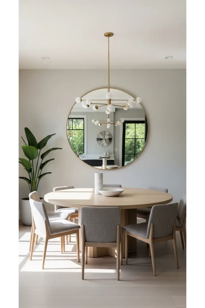 Statement Mirror for Light and Depth