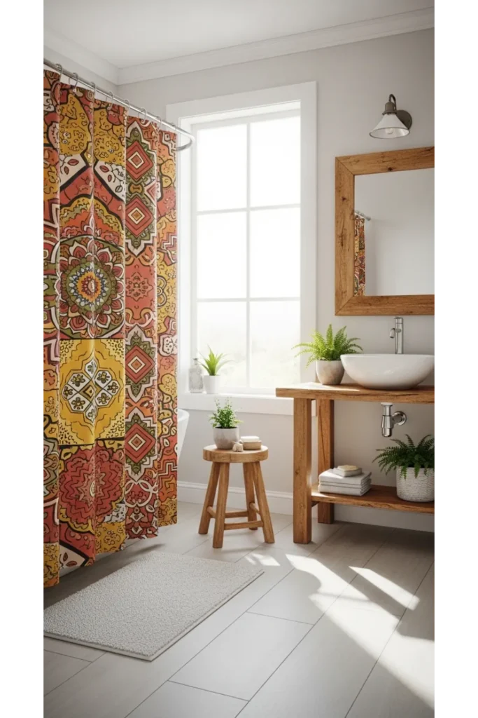 Statement Shower Curtain
