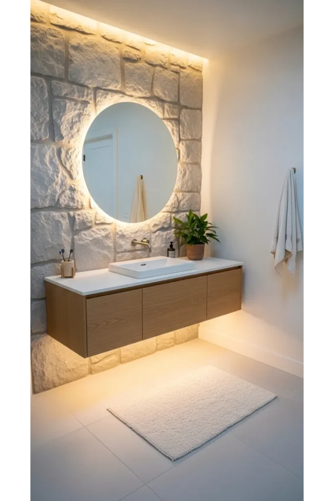 Stone Accent Wall Feature