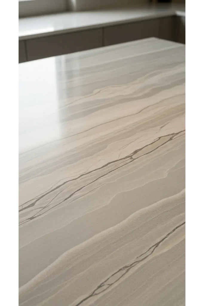 20 Earthy Kitchen Ideas For Natural And Warm Interiors 4 Stone Countertops With Soft Movement