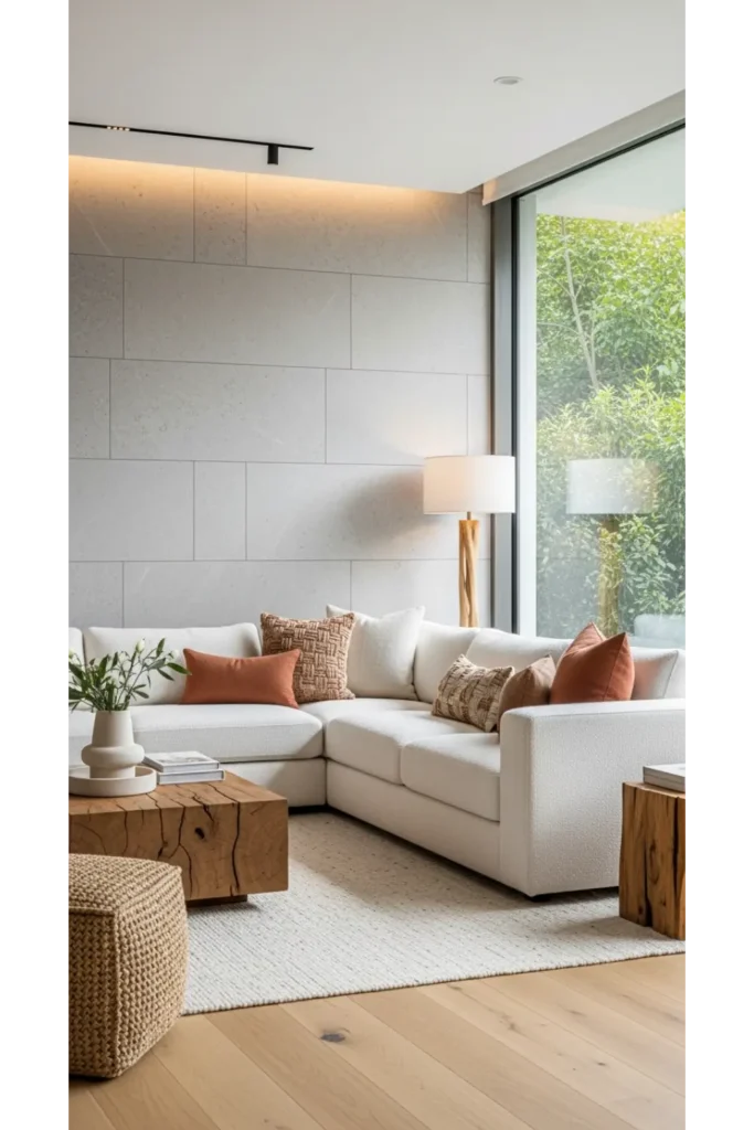 Subtle Contrast Through Materials