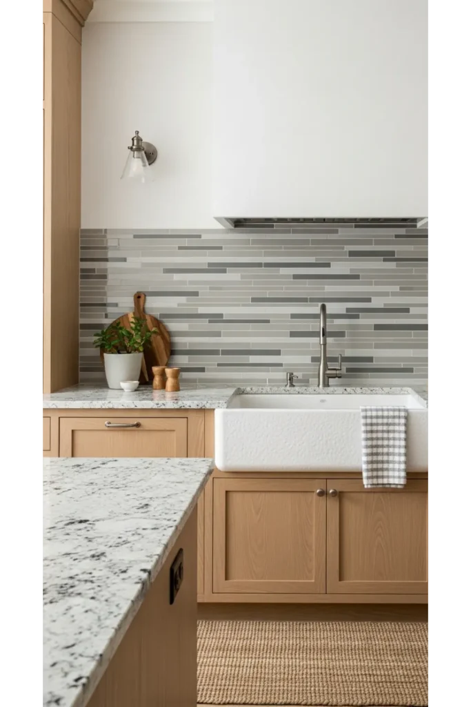 20 Earthy Kitchen Ideas For Natural And Warm Interiors 20 Subtle Pattern Through Texture