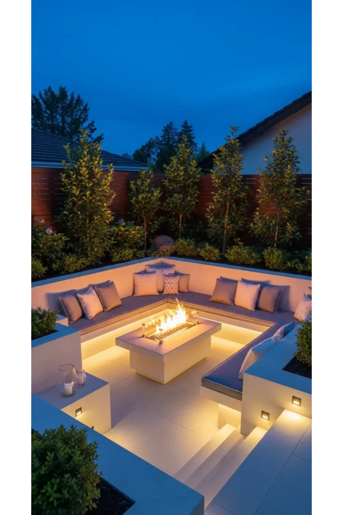 Sunken Conversation Lounge