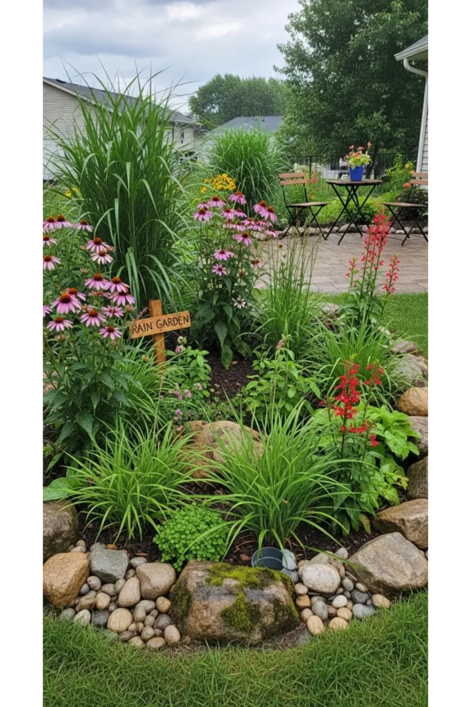 Sustainable Rain Garden