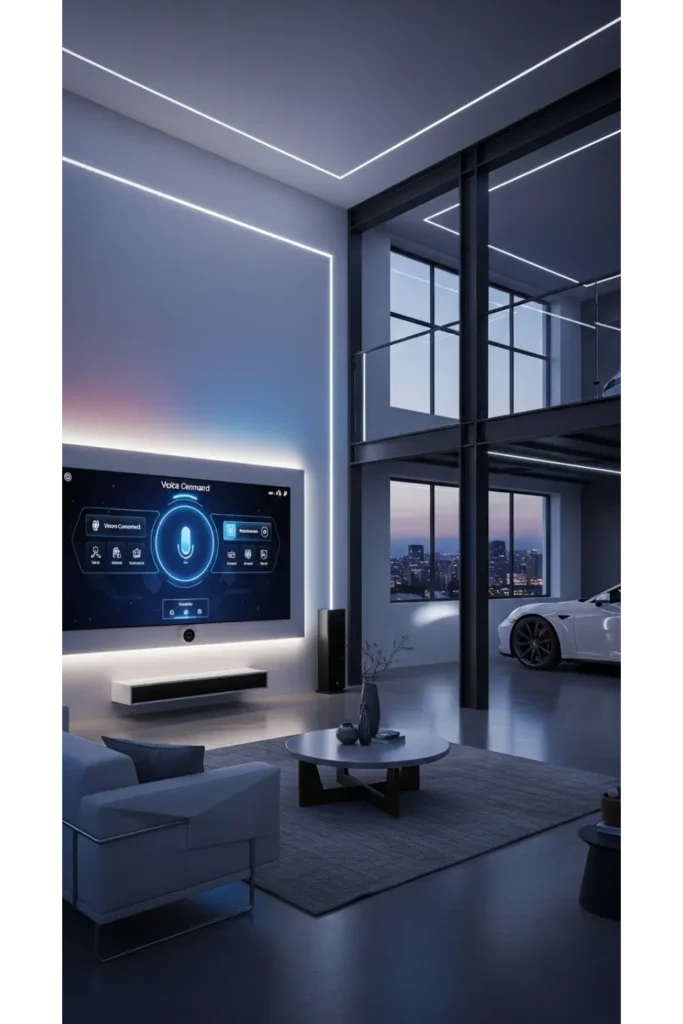 Modern Garage Loft Ideas for Smart Living 23 19 Tech Integrated Smart Loft