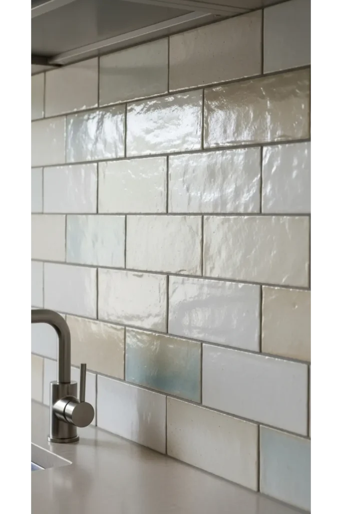 Textured Backsplashes