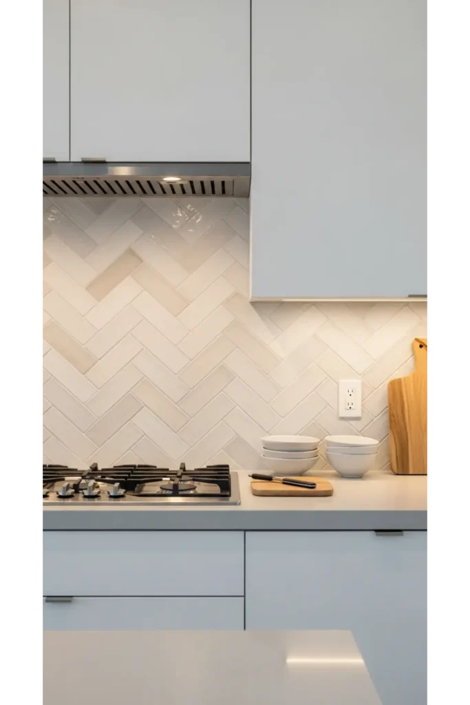 Textured Backsplashes for Subtle Impact