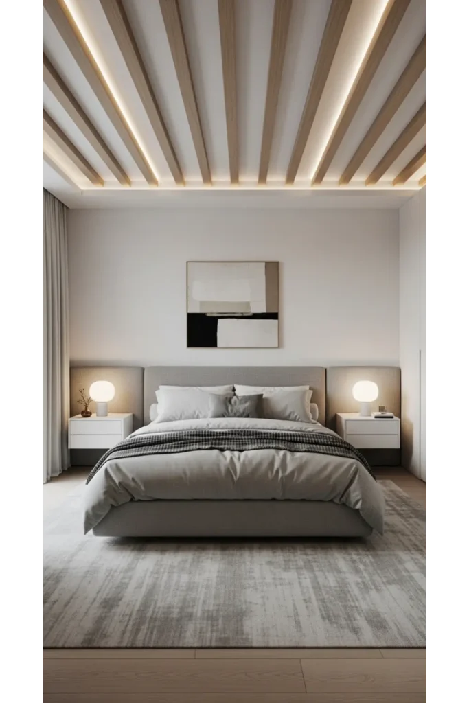 Textured Feature Ceiling