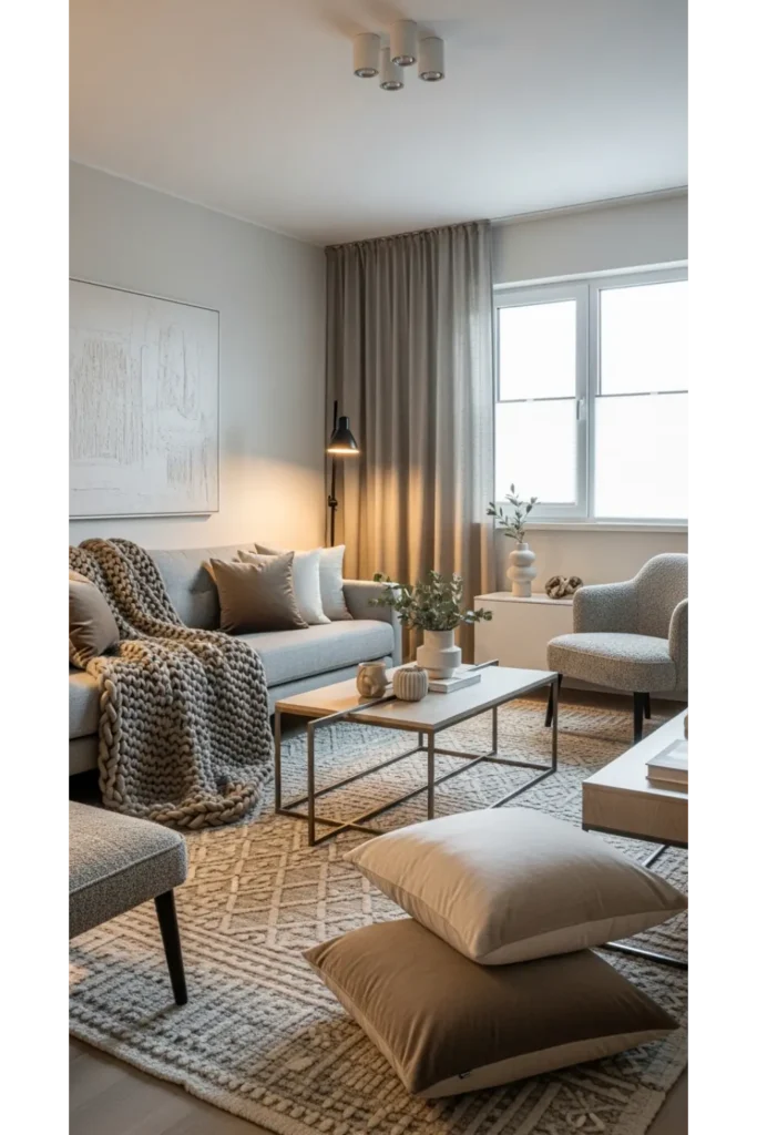 Aesthetic Living Room Designs You'll Love 22+ Ideas 9 Textured Modern Living Room