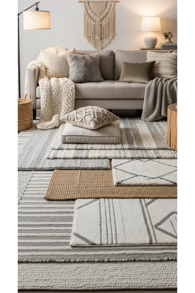 22+ Living Room Ideas That Refresh Any Style 6 Thoughtful Use of Area Rugs