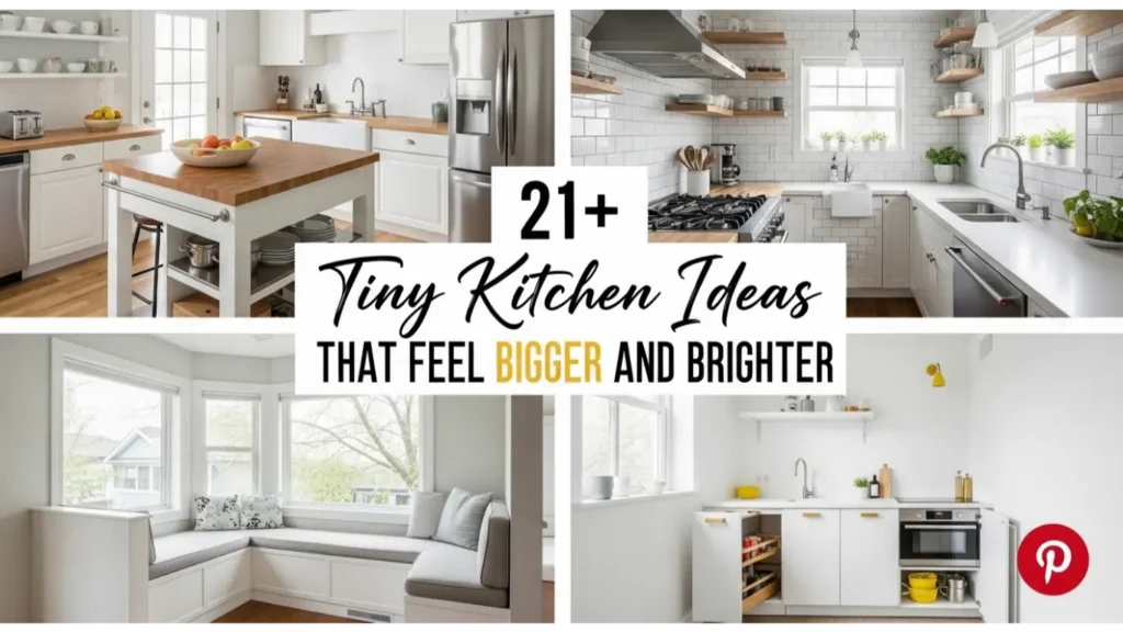 21+ Tiny Kitchen Ideas That Feel Bigger and Brighter 7 Tiny Kitchen Ideas That Feel Bigger and Brighter