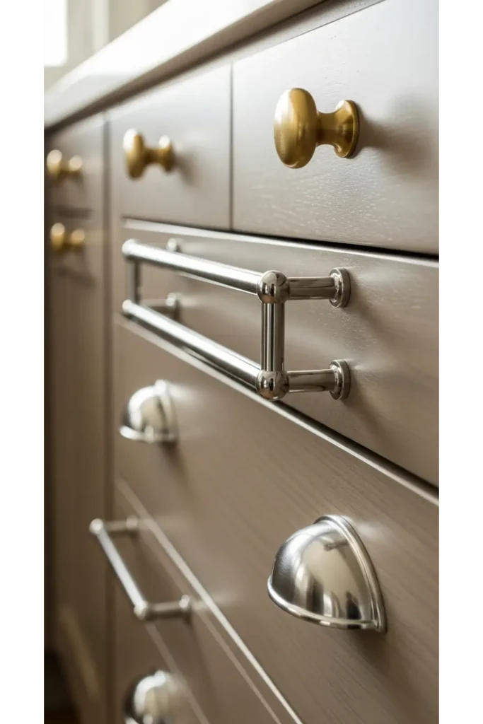 Understated Hardware in Classic Finishes