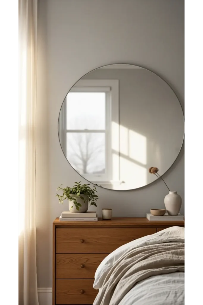Use Decorative Mirrors for Soft Reflection