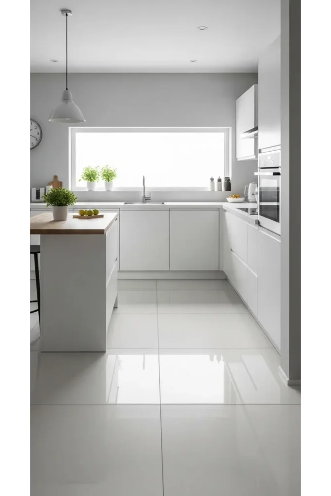 Use Large Floor Tiles to Expand Visual Scale