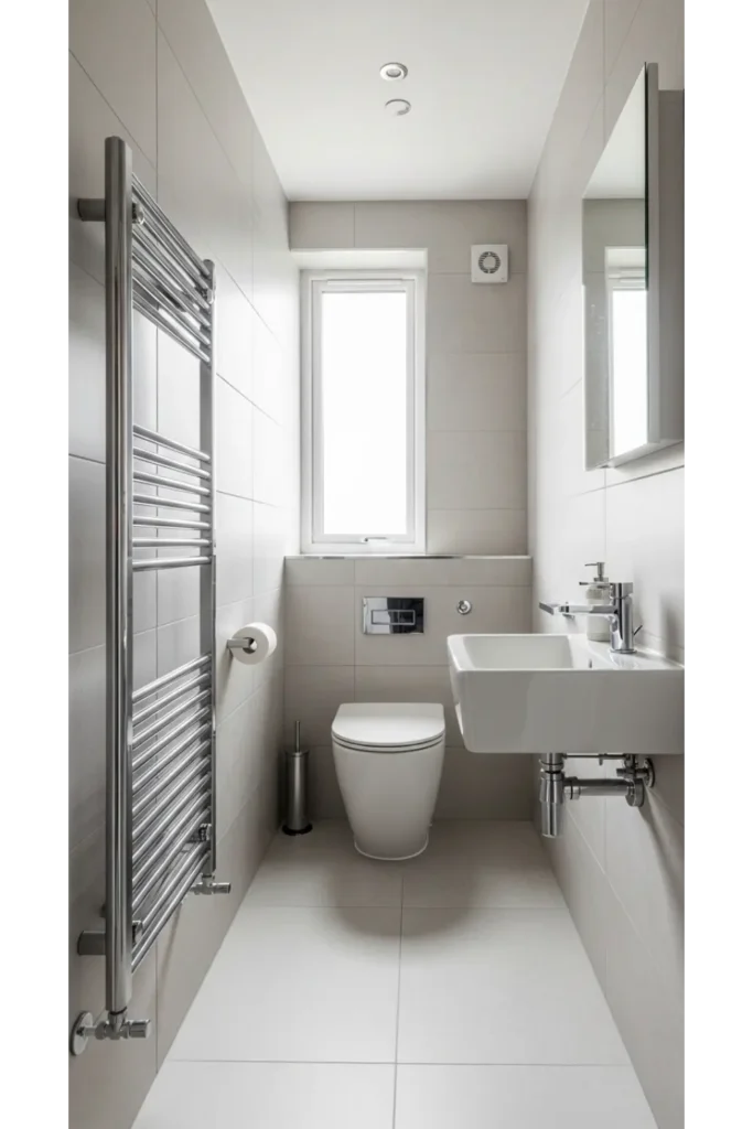 Use Vertical Heated Towel Rails
