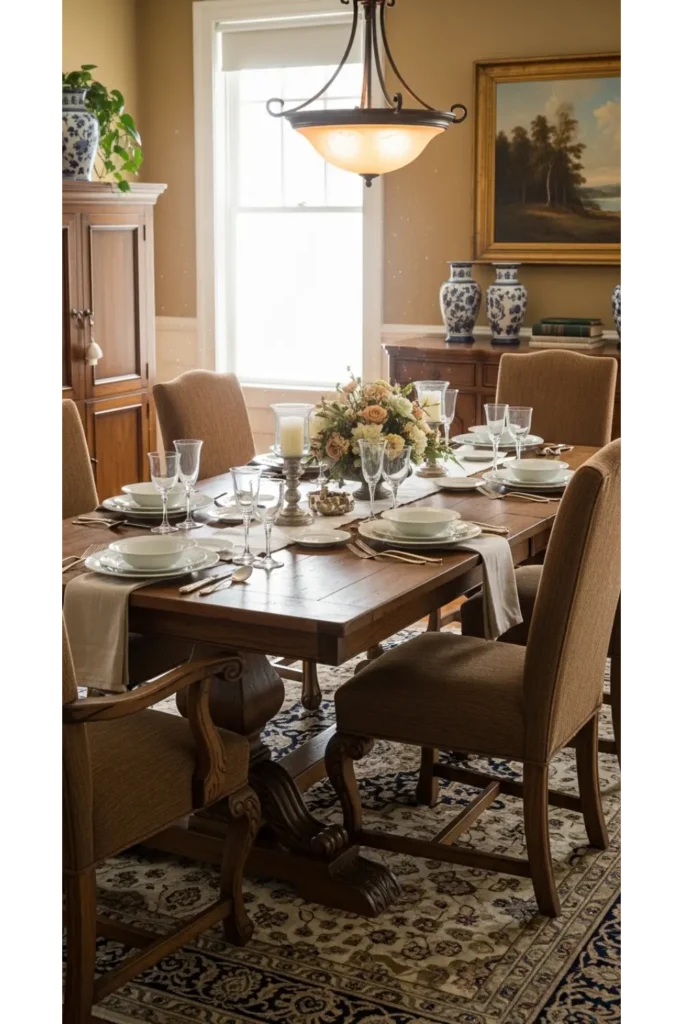 Vintage Inspired Dining Table