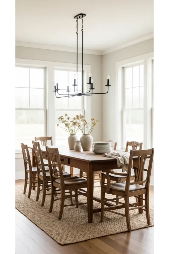 22+ Modern Farmhouse Dining Room Ideas 10 Vintage Inspired Modern Farmhouse Space