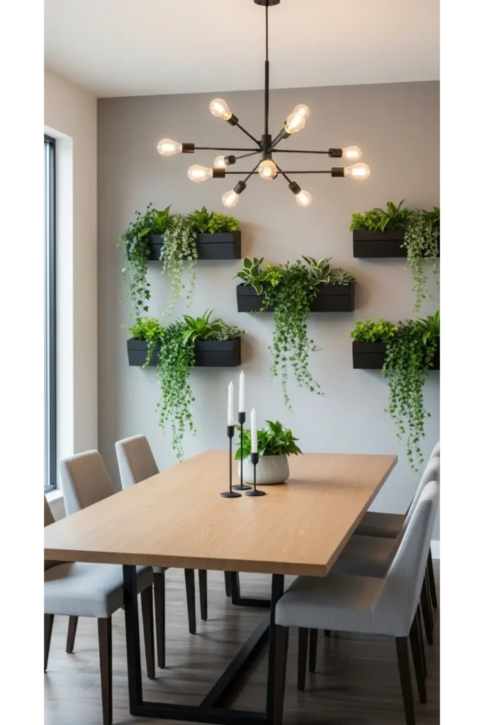 Wall Mounted Planters for Greenery