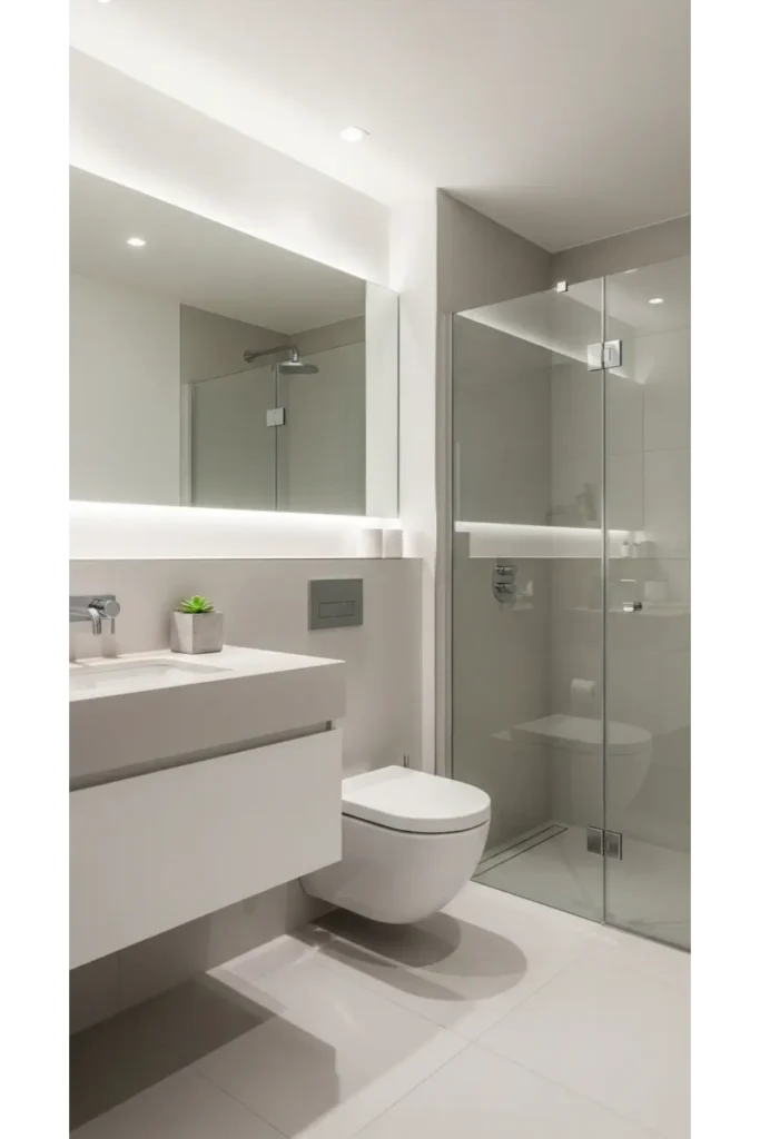 Wall Mounted Toilet for a Cleaner Look