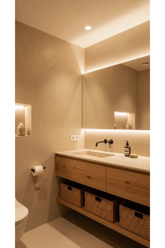 Warm Beige Walls with Natural Texture