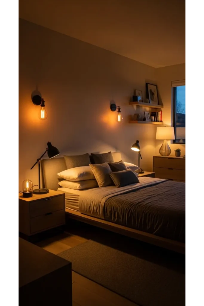 20+ Cozy Bedroom Designs That Feel Warm and Inviting You’ll Never Want to Leave 12 Warm Lighting Focus