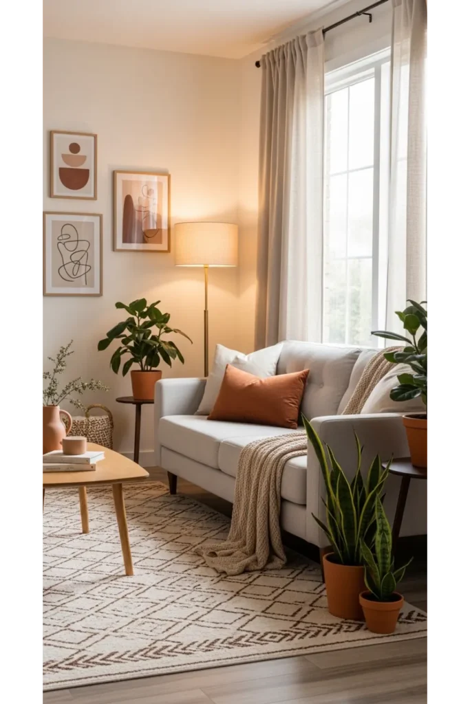 Warm Minimalism With Depth