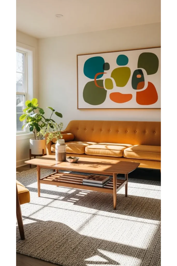 Warm Walnut Foundation with Sculpted Seating