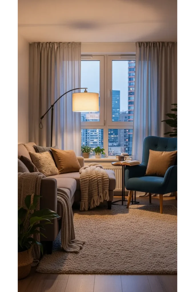 Window Light Cozy Setup