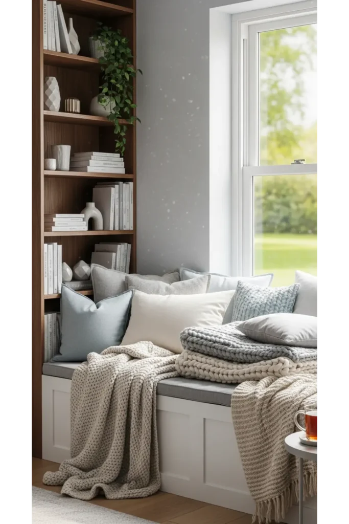 22+ Cosy Living Room Ideas Comfortable Stylish 6 Window Nook Reading Corner