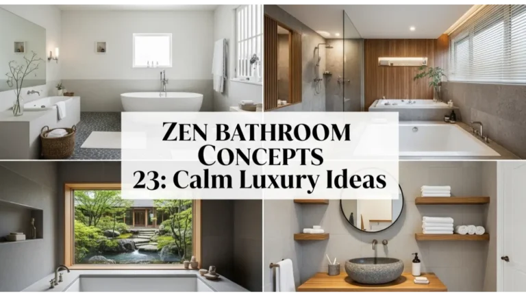 Zen Bathroom Concepts