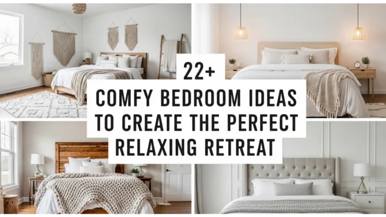 warm bedroom aesthetic ideas