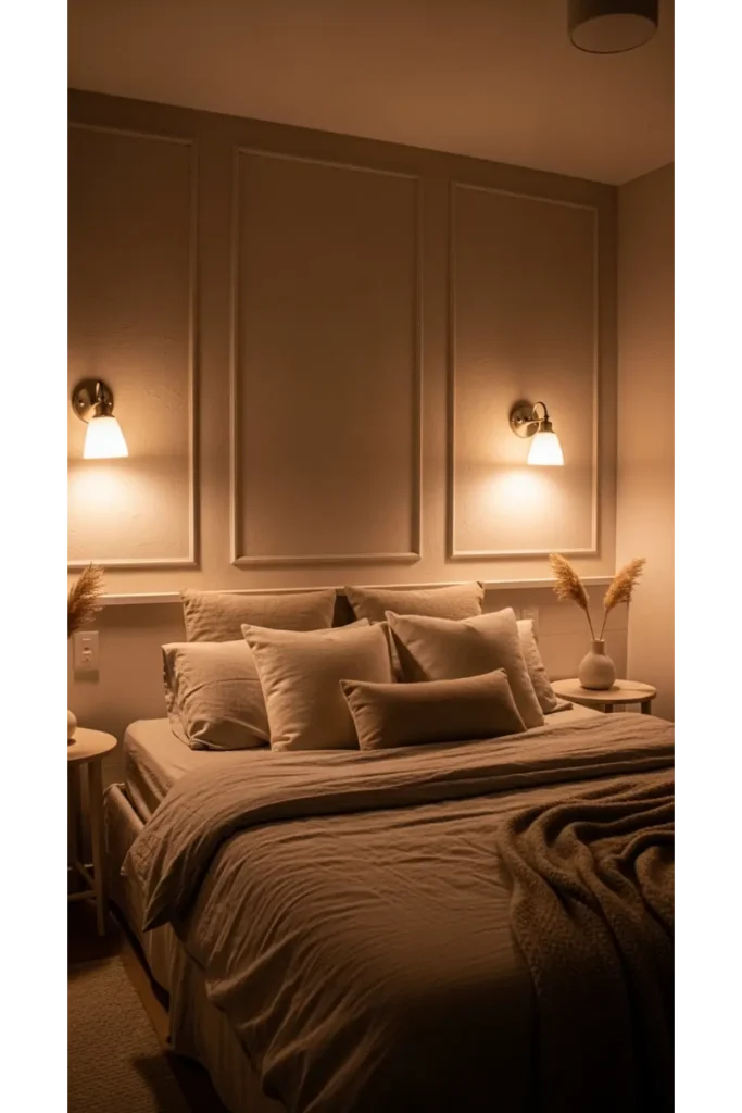 Accent Bed Wall Styling