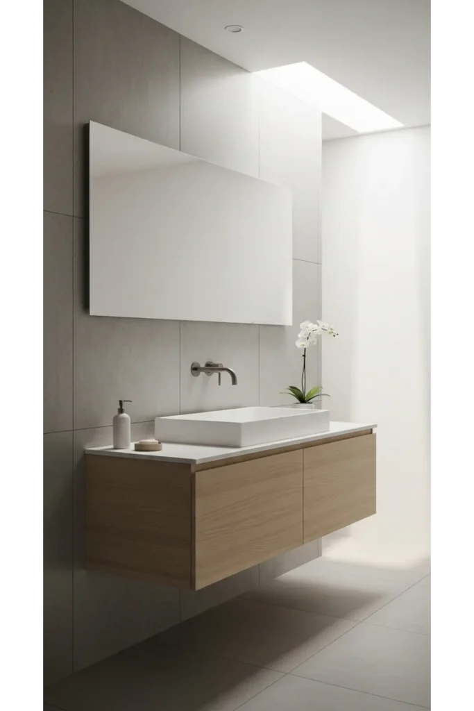 23 Tiny Bathroom Ideas to Make Your Space Look Bigger 8 Add Recessed Wall Niches