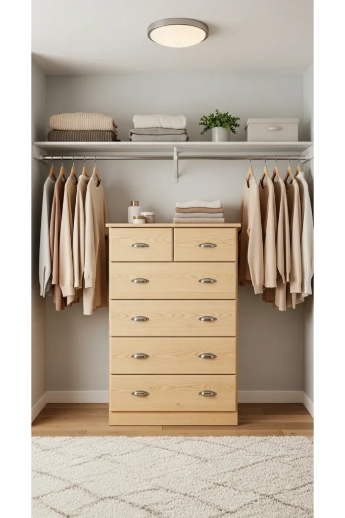 Add a Small Dresser Inside