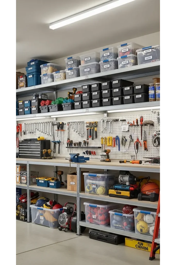 Adjustable Track Shelving System