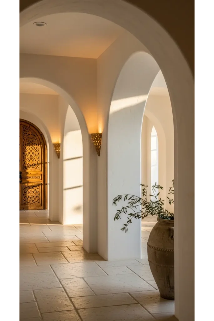 Arched Doorways With Soft Flow