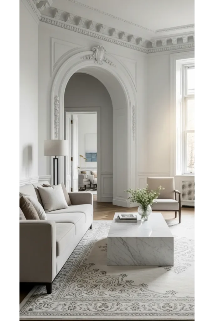 Arched Doorways and Soft Architectural Curves