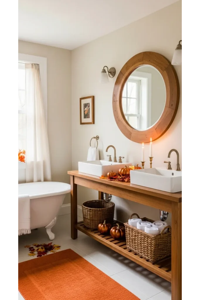 Autumn Inspired Mirror Frames