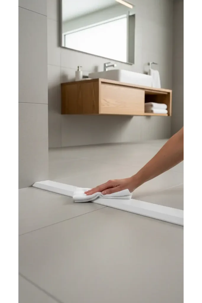 Baseboard Cleaning Detail