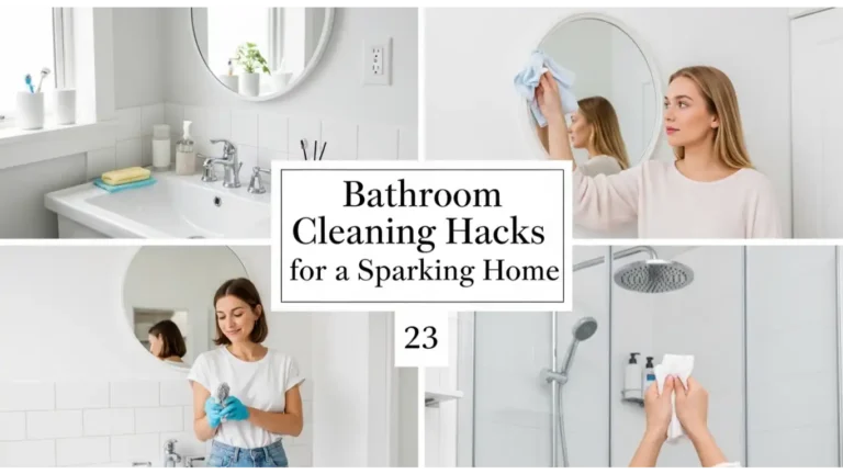 Bathroom Cleaning Hacks