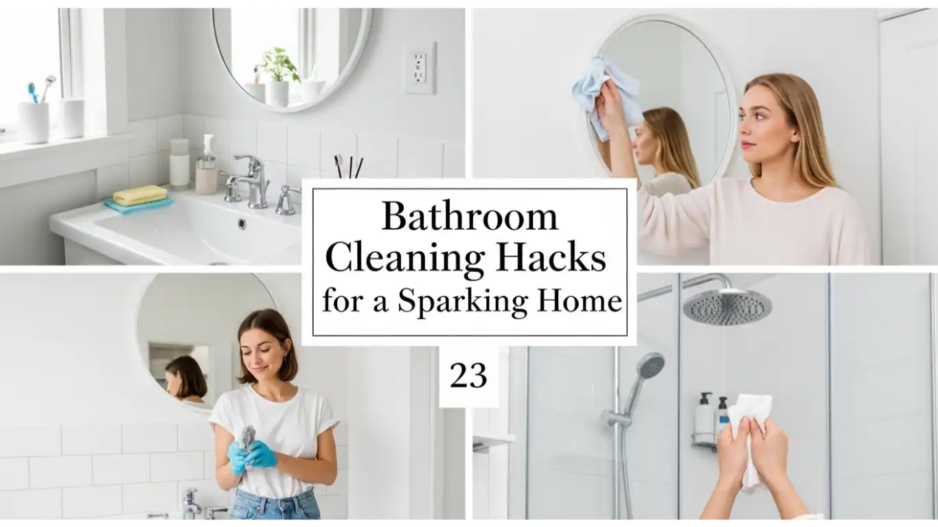 Bathroom Cleaning Hacks