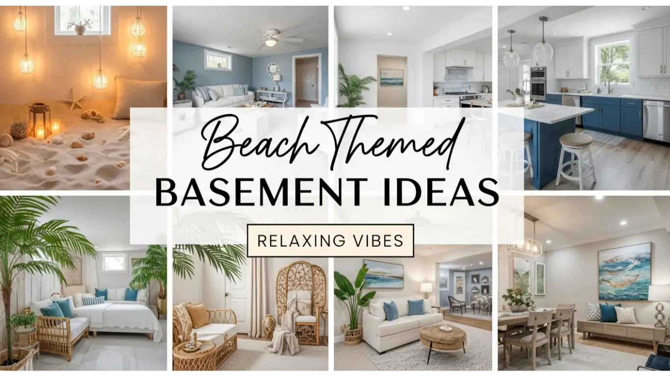 Beach Themed Basement